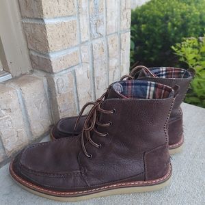 Toms leather boots size 10.5